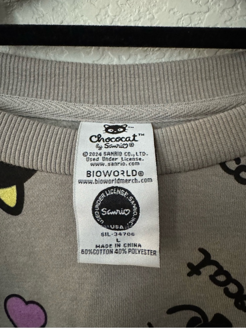 Sanrio Chococat Crewneck Sweater - Picture 2 of 4